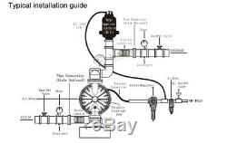 PP & Buna-N Double Diaphragm Pump Air-Operated 157L/min 41.5GPM 1/2'' Air Inlet