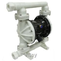 Pneumatic Diaphragm Pump QBK-25 compressed air supply double new intake outlet