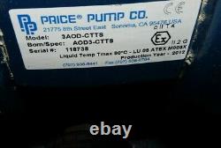 Price Pump 3AOD-CTTS Air Operated Diaphragm Pump Teflon Fitted 3 Cast Iron NEW