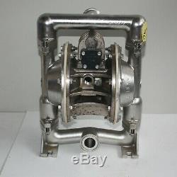 Pump air operated PNEUMATIC double diaphragm Stainless body P98.308 SV187FG