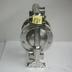Pump air operated PNEUMATIC double diaphragm Stainless body P98.308 SV187FG