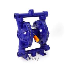 Qbk-15 Air-operated Double Diaphragm Transfer Pump Cast Iron 1/2 Inlet & Outlet