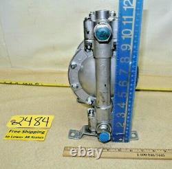 Roughneck #41763, Air-Operated Double Diaphragm Pump, Flow Rate 12 GPM/45 LPM