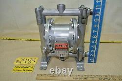 Roughneck #41763, Air-Operated Double Diaphragm Pump, Flow Rate 12 GPM/45 LPM