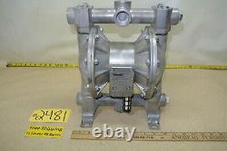 Roughneck #70636, Air-Operated Double Diaphragm Pump, Flow Rate 24 GPM 115 PSI