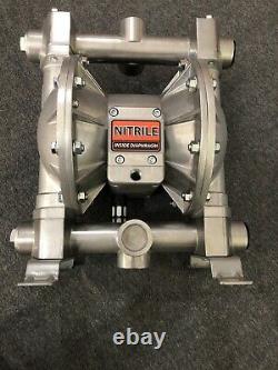 Roughneck #70636, Air-Operated Double Diaphragm Pump, Flow Rate 24 GPM 115 PSI