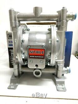 Roughneck Air-Operated Double Diaphragm Oil Pump 24 GPM, 1/2 Inlet and Outlet