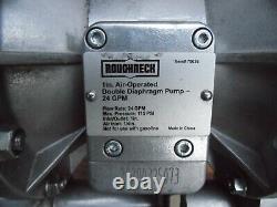 Roughneck Air Operated Double Diaphragm Pump 24 Gpm 115 Psi 1 Inlet #70636