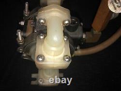 SANDPIPER Air Powered Double Diaphragm Pump PB 1/4-A TT-2-PP