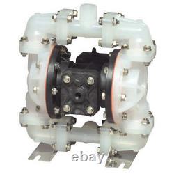 SANDPIPER S07B1P1PPNS000. Double Diaphragm Pump, Air Operated, 180F