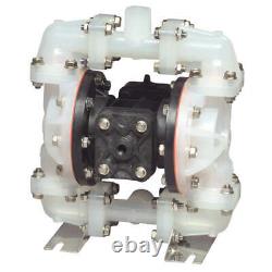 SANDPIPER S07B1P2PPNS000. Double Diaphragm Pump, Air Operated, 180F
