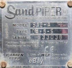 SandPiper Air-Powered Double Diaphragm Pump SA2-A