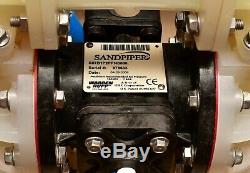 Sandpiper 3/4 Air-Op PTFE/Santoprene Diaphragm Pump 23gpm 100psi S07B1P2PPNS000