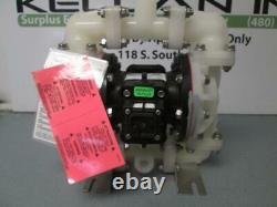 Sandpiper Air Operated S05B2K2TPNS000 Level 2 Double Diaphragm PVDF 100 PSI Pump