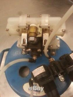 Sandpiper Double Diaphragm Pump, Air Operated PB1/4, TT3PP 100Psi