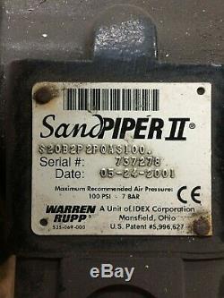 Sandpiper Polypropylene Air Double Diaphragm Pump (S20B2P 2PQAS100)