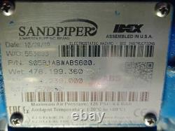 Sandpiper S05B1ABWABS600 Aluminium Air operated Diaphragm pump 1/2'' BSP
