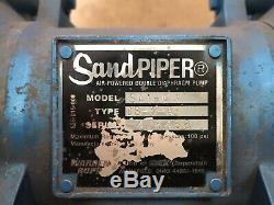 Sandpiper Sa1-a Air Powered Double Diaphragm Pump Db-4-a
