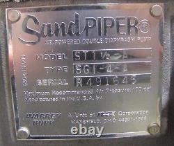 Sandpiper St1 1/2-a Sg1-4-a Aluminum Air & Flow 1 1/2 Npt Diaphragm Pump
