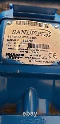 Sandpiper Warren Rupp S1fb1a1wans100 Air Double Diaphragm Pump 1
