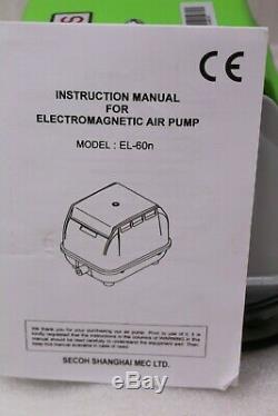Secoh Diaphragm Compressor Electromagnetic Air Pump Pump EL-S-60n for Bibus New