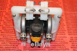 Serfilco KTF-1/2 Air Operated Double Diaphragm Pump 1/2 New
