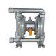 TABODD 12GPM Air-Operated Double Diaphragm Pump 115 PSI, Aluminum Alloy Dual