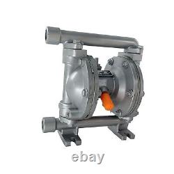 TABODD 12GPM Air-Operated Double Diaphragm Pump 115 PSI, Aluminum Alloy Dual