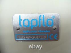 TapFlo T100 High Purity Air Operated PTFE Double Diaphragm Pump 125L/min PE Acid