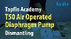 Tapflo Academy Air Operated Diaphragm Pump T50 Dismantling