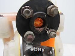 VERSA-MATIC PUMP E1PA6X669A 1 Air Operated Dual Diaphragm Pump PolyPro/Aluminum