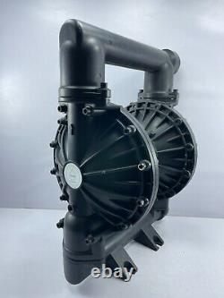 Vallair Pneumatic 2'' Inches Air Operated Double Diaphragm Pump HY50N-AL SS TF