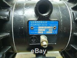 Verder Air Operated Chemical Pump 1 Inch Double Diaphragm VA 25 Non Metallic