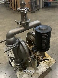 Versa-Matic Air Operated Diaphragm Pump- 1 1/2 Inlet, 316 Stainless