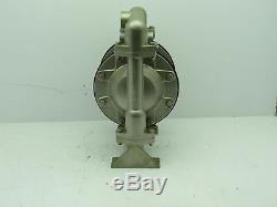 Versa-Matic Air Pneumatic Diaphragm Pump Stainless Steel 1NPT (NO TAG) Tested