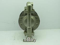 Versa-Matic Air Pneumatic Diaphragm Pump Stainless Steel 1NPT (NO TAG) Tested