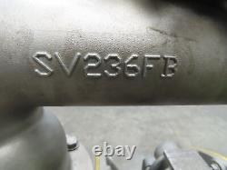 Versa Matic E2SA6D669 ATEX Stainless Double Diaphragm Air Pump 2 Flanged