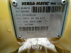Versa-Matic E4AA2R220 70 Max GPM 125 Max PSI Air Operated Double Diaphragm Pump