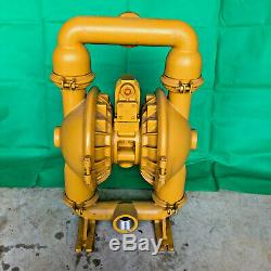 Versa-matic Alum E2AA2R220C-B-ATEX Air Diaphragm 2 Pump Buna N (Nitrile) USA