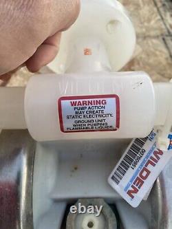 WILDEN DIAPHRAGM Pneumatic Air PUMP 02-5490 Chemical Sprayer Ag Farm UNTESTED