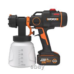 WORX WX020.9 18V (20V MAX) Cordless HVLP Paint Sprayer BODY ONLY