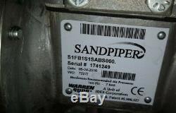 Warren Rupp Sandpiper S1FB1S1SABS000 Air Operated Diaphragm Pump
