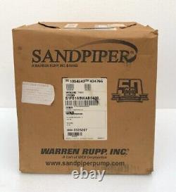 Warren Rupp Sandpiper S1fb1abwabs600 Air Double Diaphragm Pump 1 Aluminium #new