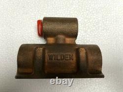 Wilden 04-2000-07 Brass Air Valve For 1.5 Diaphragm Pumps New