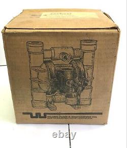 Wilden Air Operated Double Diaphragm 1/4 (6mm) vintage pump M. 025/POE/WF/WF/PWF