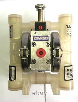 Wilden Air Operated Double Diaphragm 1/4 (6mm) vintage pump M. 025/PTI/TF/TF/PT