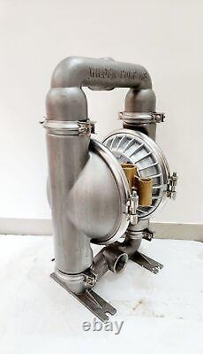 Wilden M8 Ss Pump Aodd Air Operated Double Diaphragm Pump 2 Stainless Steel #2