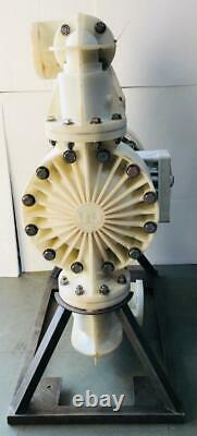 Wilden P1500/pkppp/tnu/tf/ktv 3 Polypropylene Air Driven Double Diaphragm Pump