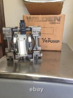 Wilden P. 025 1/4 Metal Pneumatic Air Diaphragm Pump Item Number 00-9849