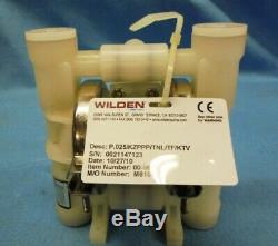 Wilden Pump, 00-9604, M810830, 1/4, Diaphragm Pump Pvdf/teflon